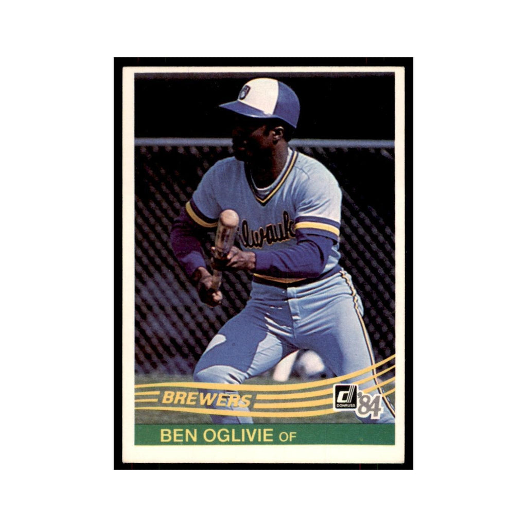 Ben Oglivie 1984 Donruss #229 Milwaukee Brewers Baseball Card NM