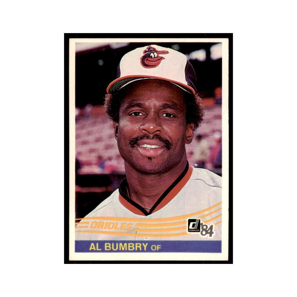 Al Bumbry 1984 Donruss #210 Baltimore Orioles Baseball Card NM