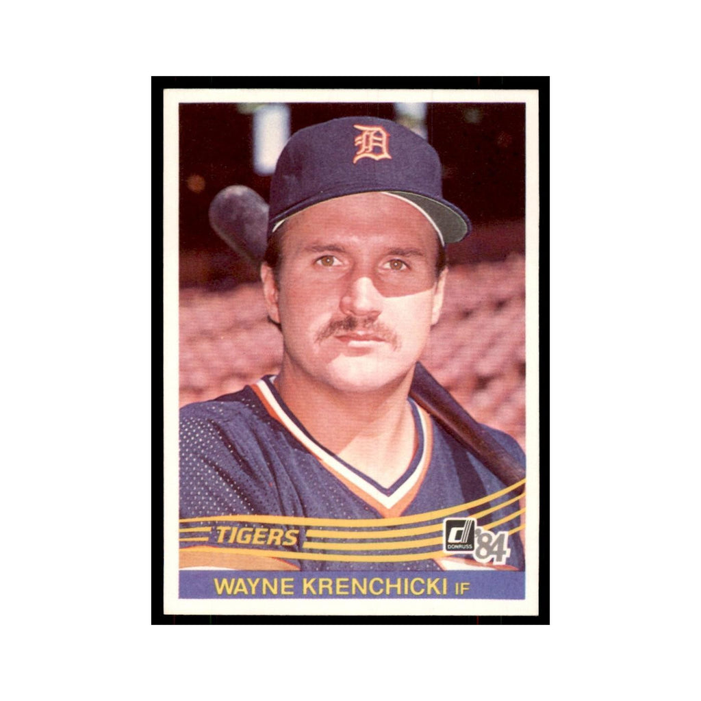 Wayne Krenchicki 1984 Donruss #334 Detroit Tigers Baseball Card NM