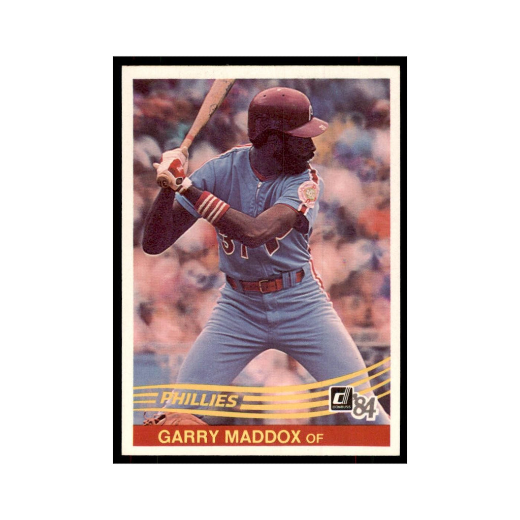 Garry Maddox 1984 Donruss #305 Philadelphia Phillies Baseball Card NM