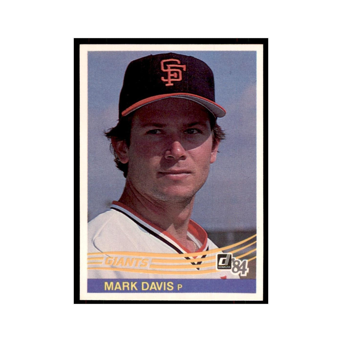 Mark Davis 1984 Donruss #201 San Francisco Giants Baseball Card NM