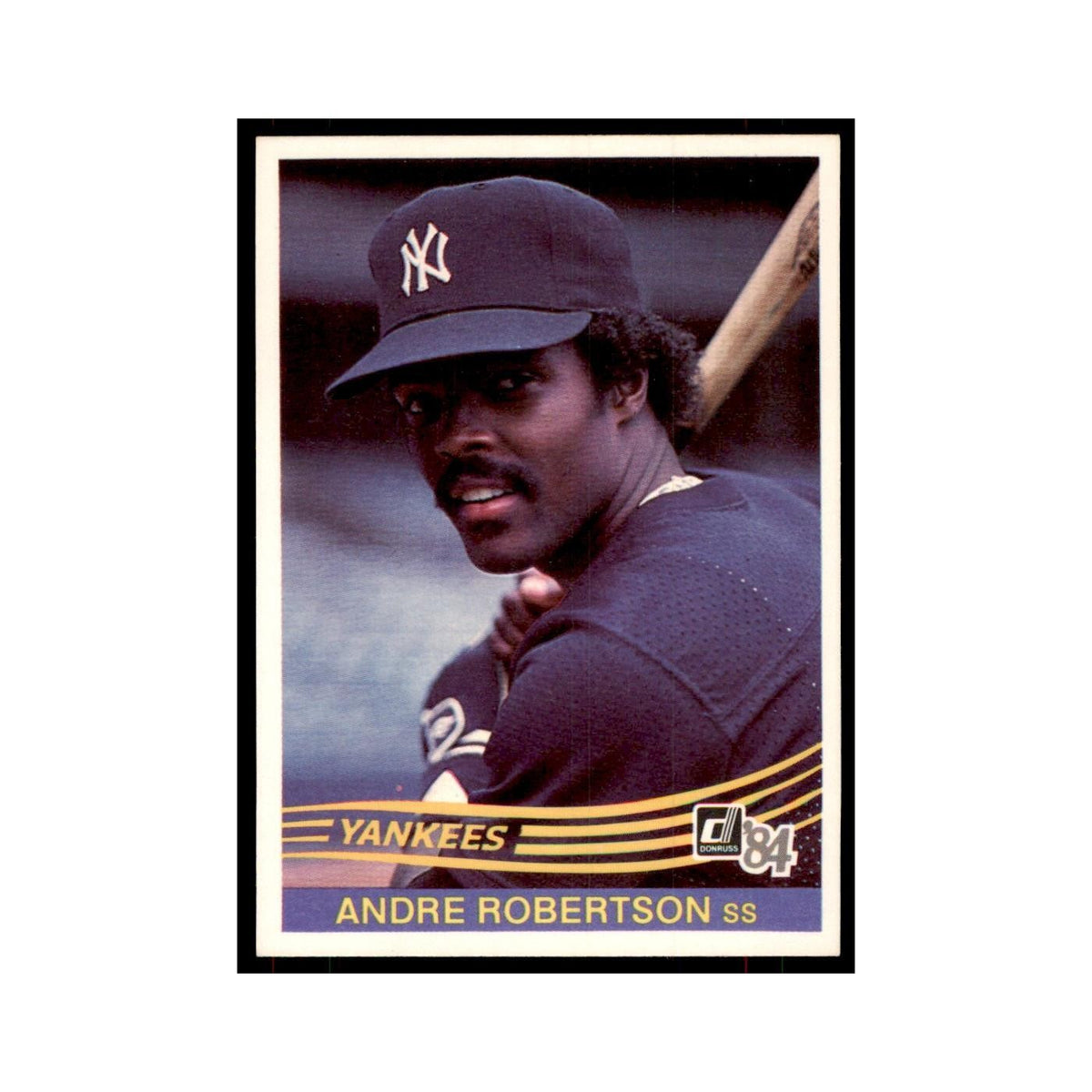 Andre Robertson 1984 Donruss #347 New York Yankees Baseball Card NM