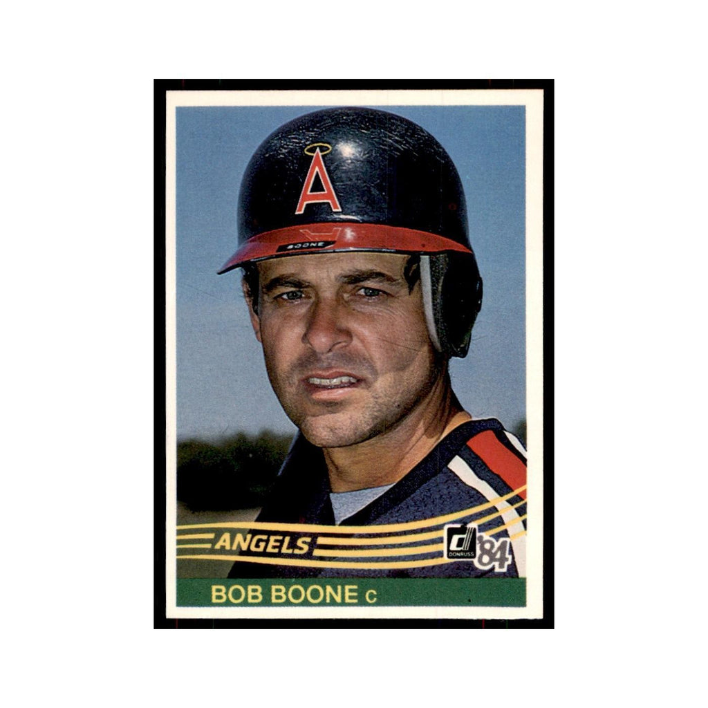 Bob Boone 1984 Donruss #158 California Angels Baseball Card NM