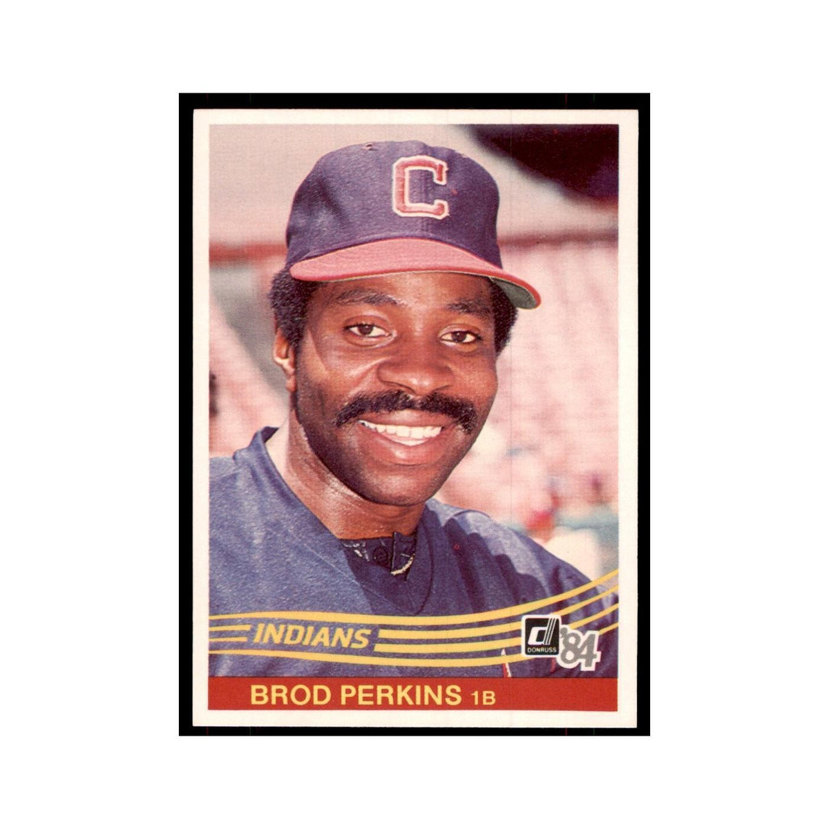 Brod Perkins 1984 Donruss #276 Cleveland Indians Baseball Card NM