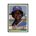 Frank White 1984 Donruss #222 Kansas City Royals Baseball Card NM