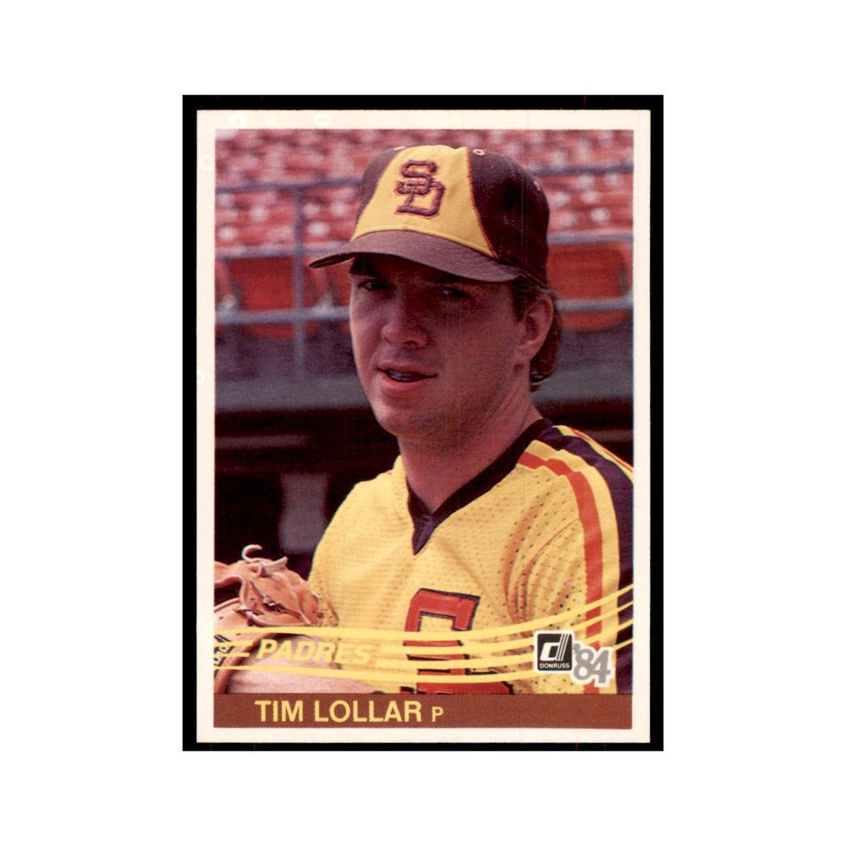 Tim Lollar 1984 Donruss #284 San Diego Padres Baseball Card NM