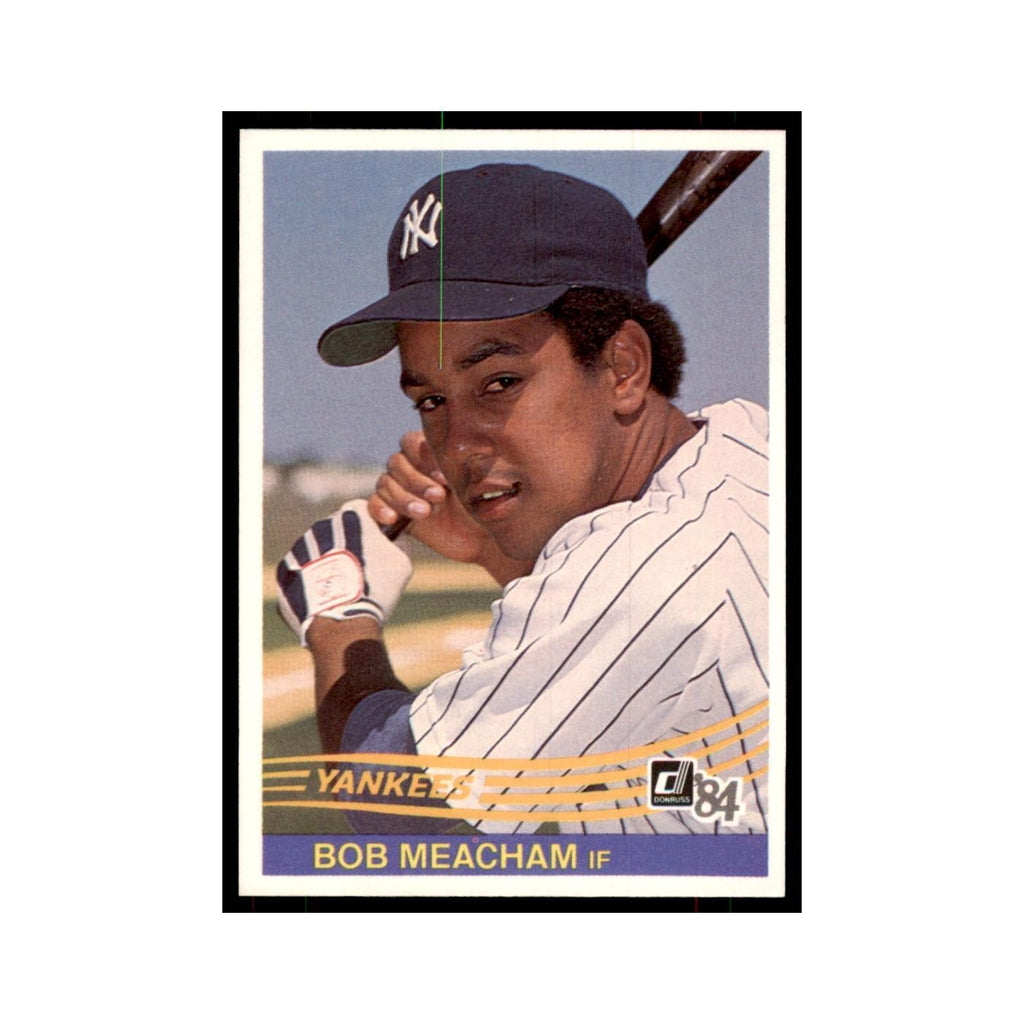 Bob Meacham Rookie 1984 Donruss #336 New York Yankees Baseball Card NM