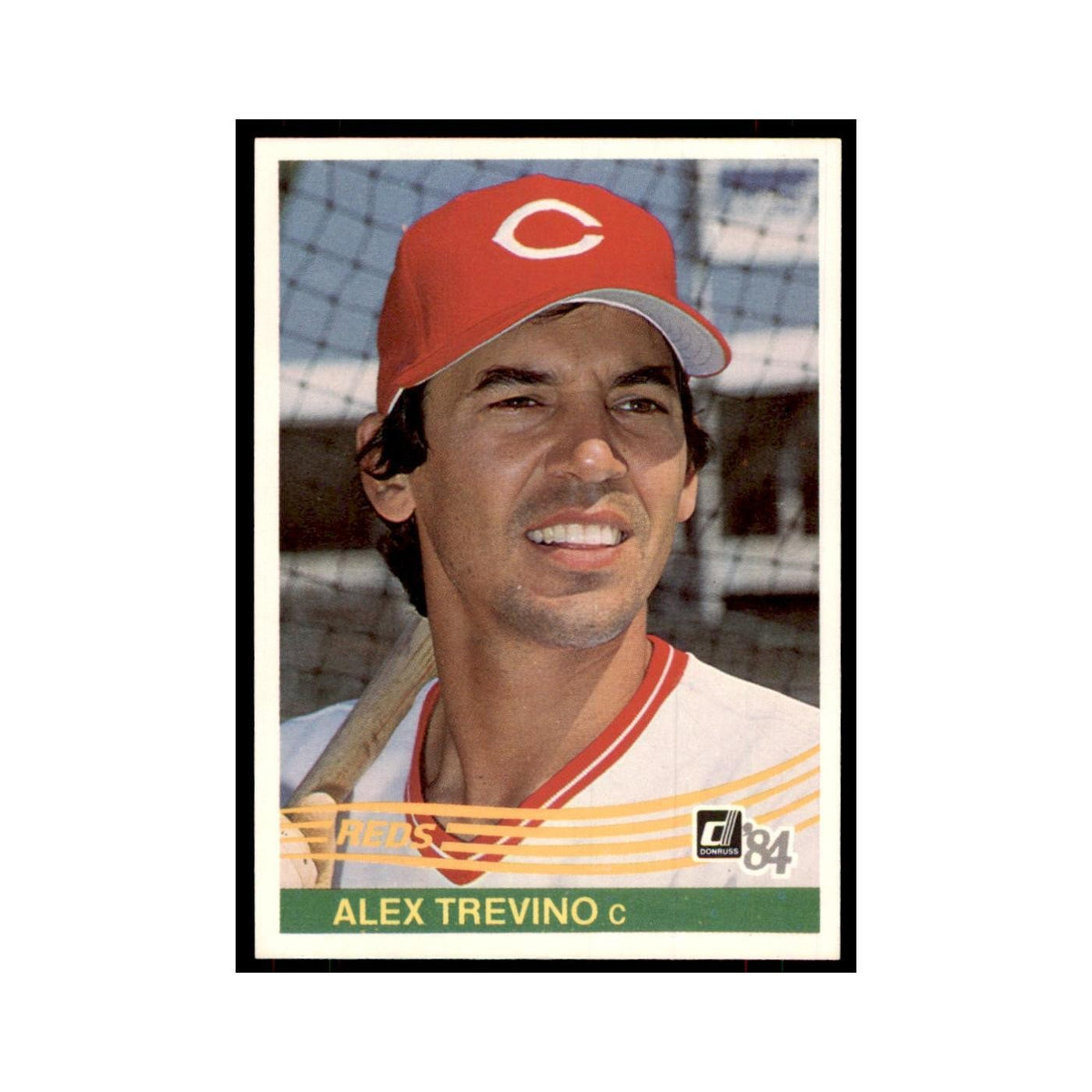 Alex Trevino 1984 Donruss #286 Cincinnati Reds Baseball Card NM