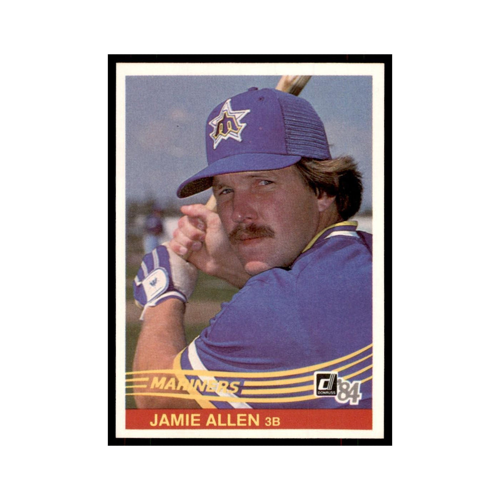 Jamie Allen Rookie 1984 Donruss #267 Seattle Mariners Baseball Card NM