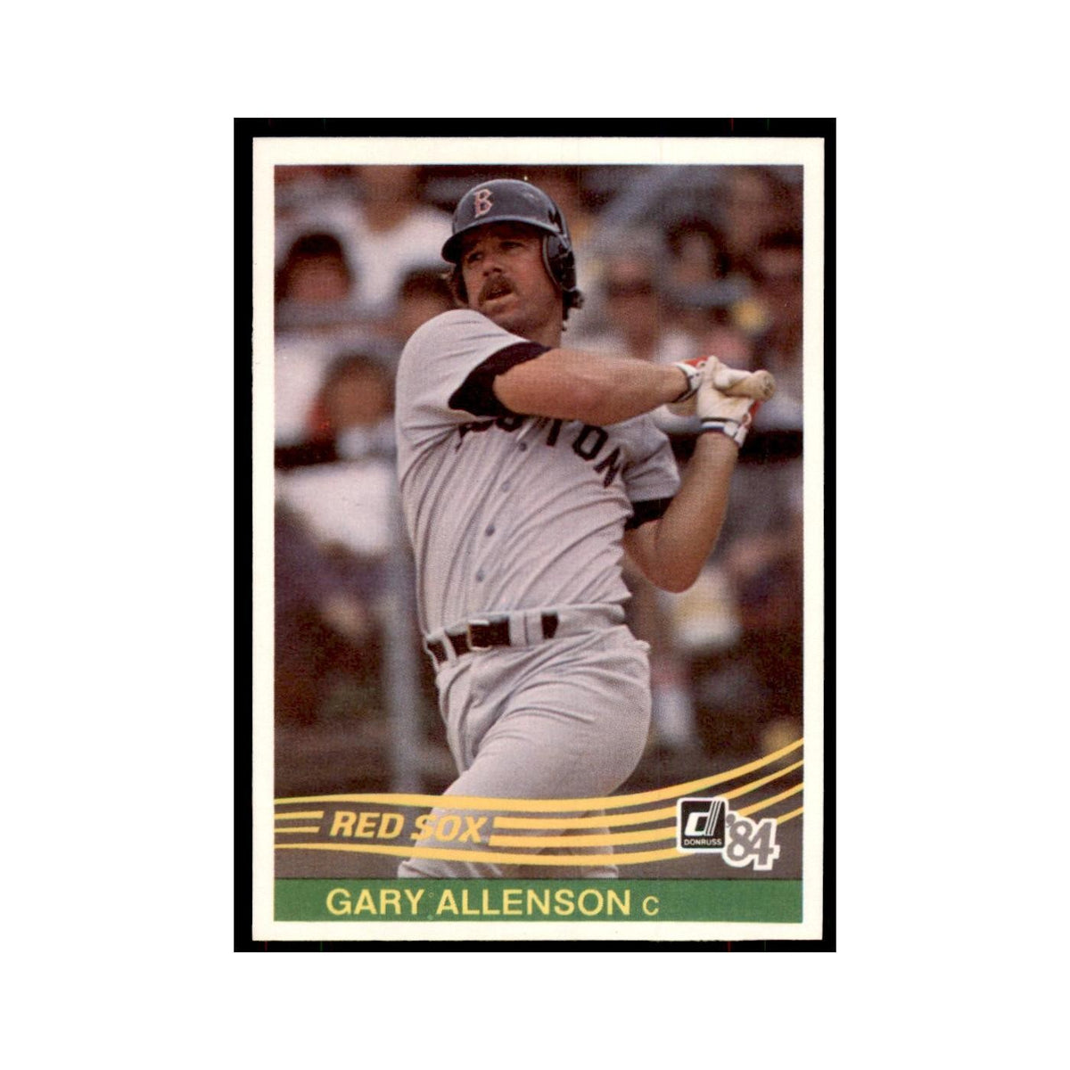 Gary Allenson 1984 Donruss #335 Boston Red Sox Baseball Card NM