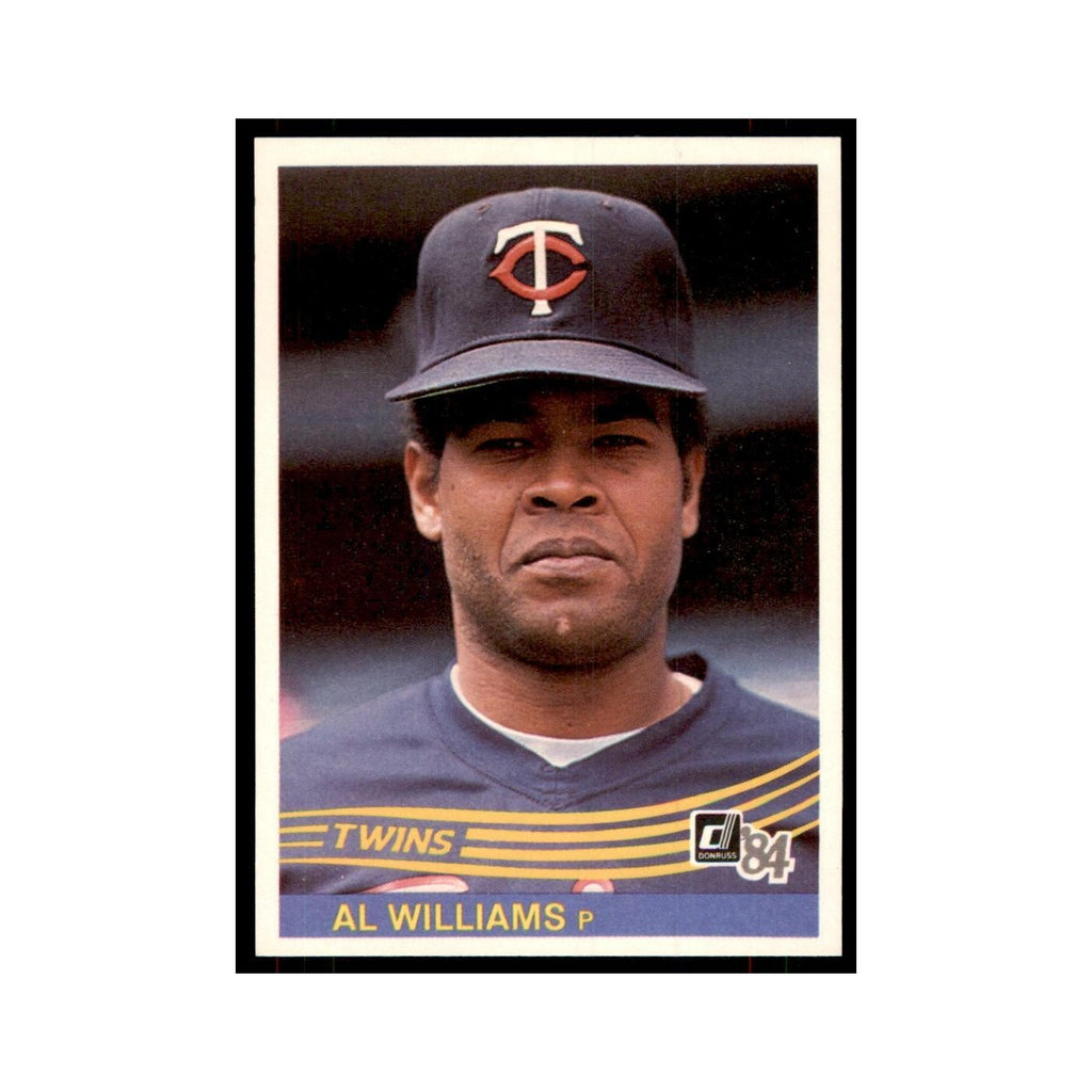 Al Williams 1984 Donruss #316 Minnesota Twins Baseball Card NM