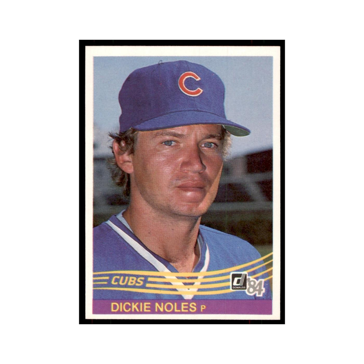 Dickie Noles 1984 Donruss #266 Chicago Cubs Baseball Card NM