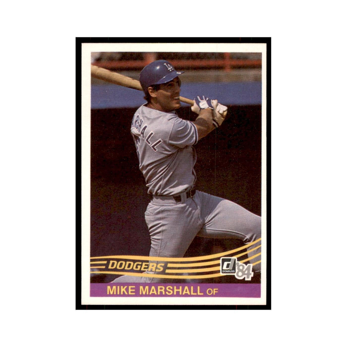 Mike Marshall 1984 Donruss #348 Los Angeles Dodgers Baseball Card NM