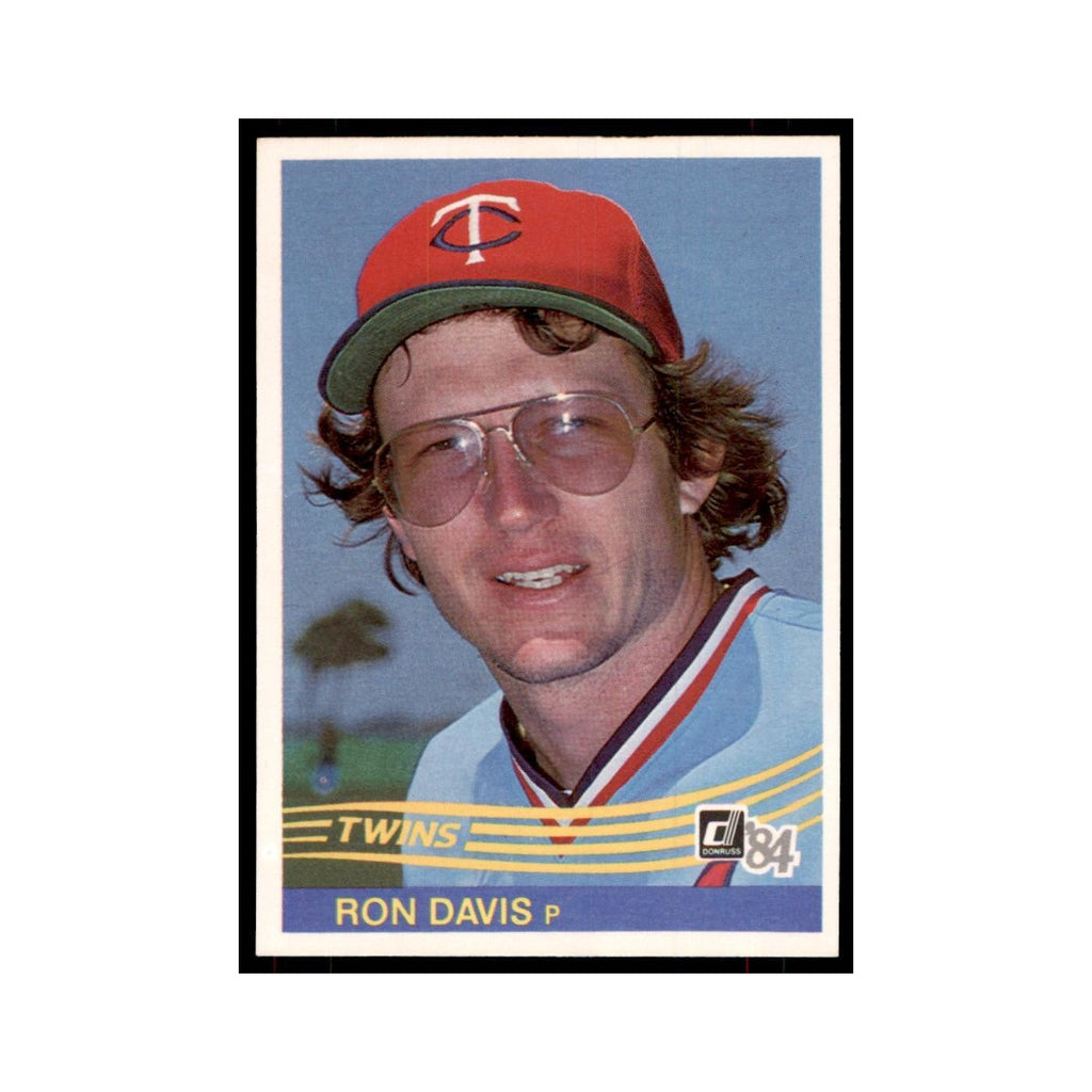 Ron Davis 1984 Donruss #269 Minnesota Twins Baseball Card NM