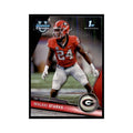Malaki Starks 2023 Bowman University Chrome #55 Georgia Bulldogs NM