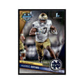 Audric Estime 2023 Bowman University Chrome #171 Notre Dame Fighting Irish NM