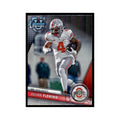 Julian Fleming 2023 Bowman University Chrome #109 Ohio State Buckeyes NM