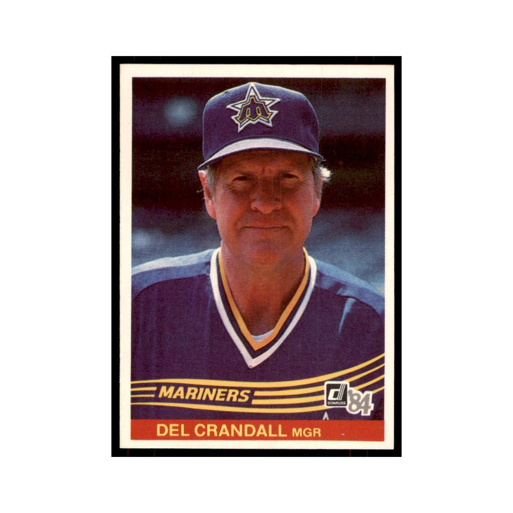 Del Crandall 1984 Donruss #632 Seattle Mariners Baseball Card NM