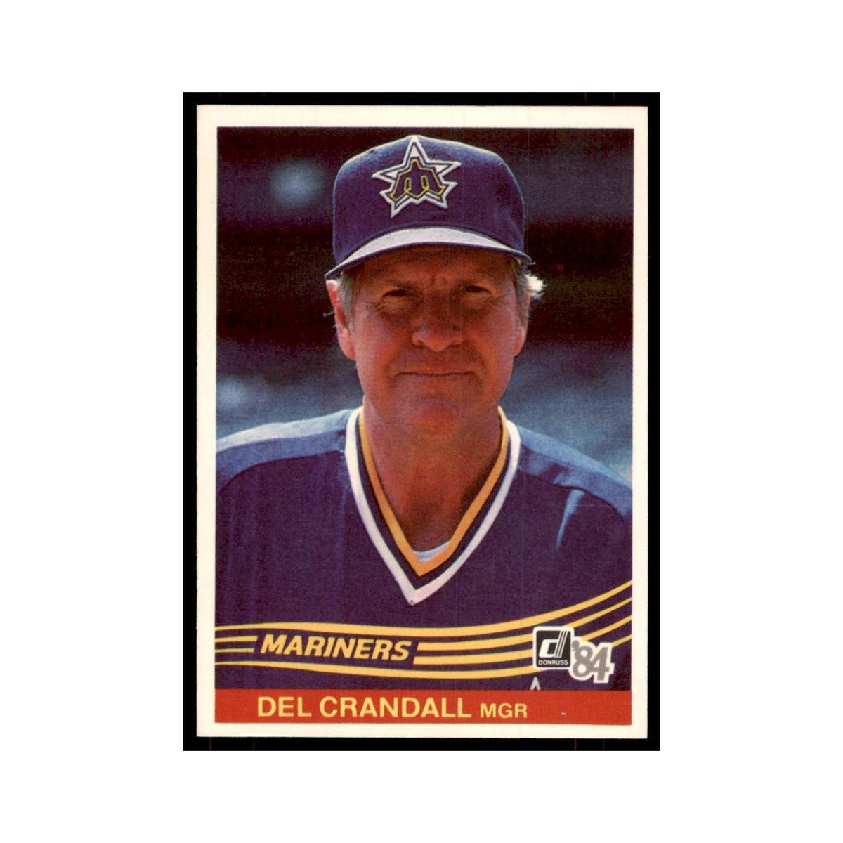Del Crandall 1984 Donruss #632 Seattle Mariners Baseball Card NM