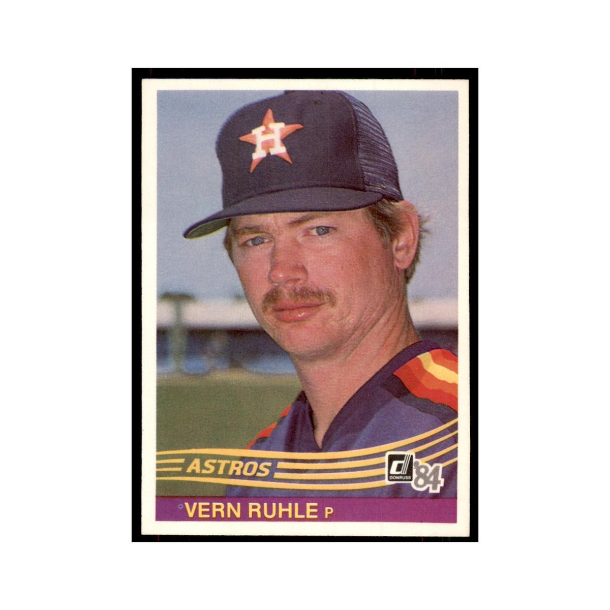 Vern Ruhle 1984 Donruss #564 Houston Astros Baseball Card NM