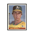 Mike Warren Rookie 1984 Donruss #631 Oakland Athletics Baseball Card NM
