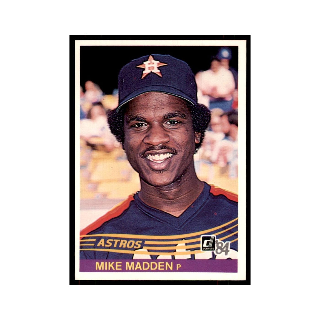 Mike Madden Rookie 1984 Donruss #161 Houston Astros Baseball Card NM