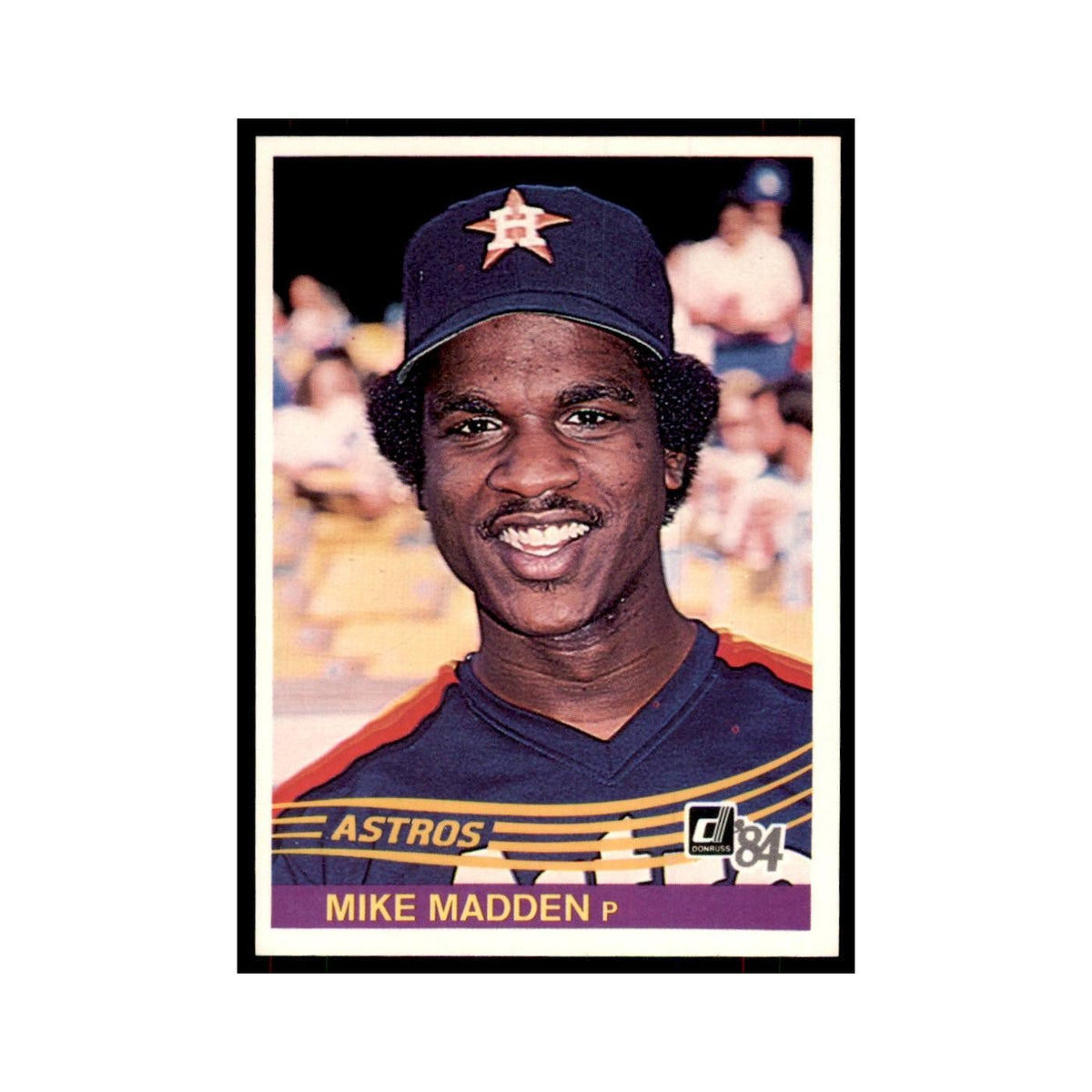 Mike Madden Rookie 1984 Donruss #161 Houston Astros Baseball Card NM
