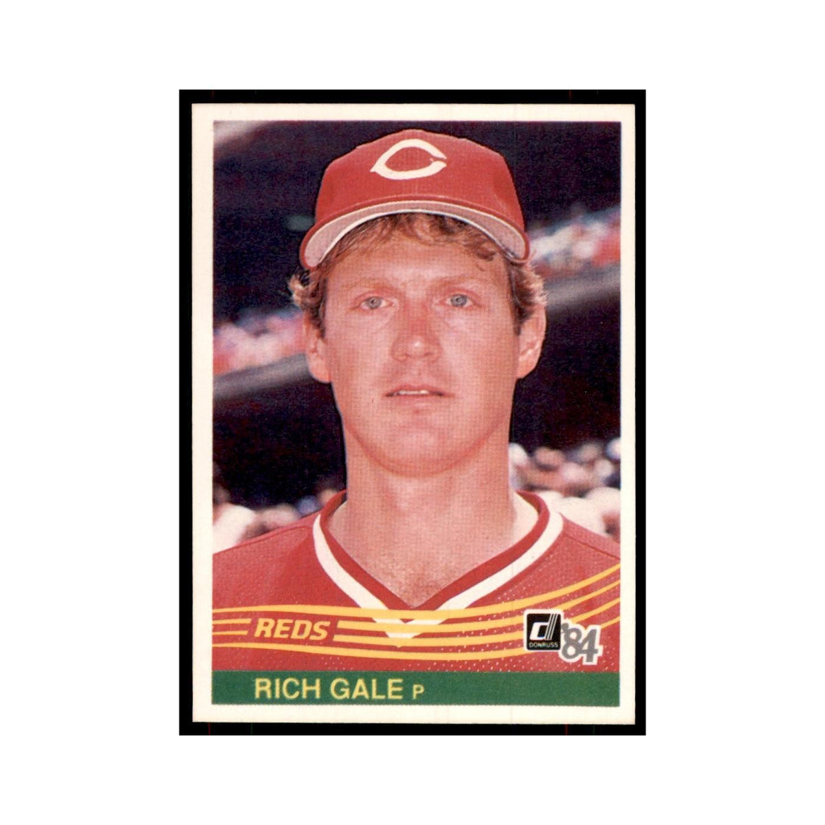 Rich Gale 1984 Donruss #140 Cincinnati Reds Baseball Card NM