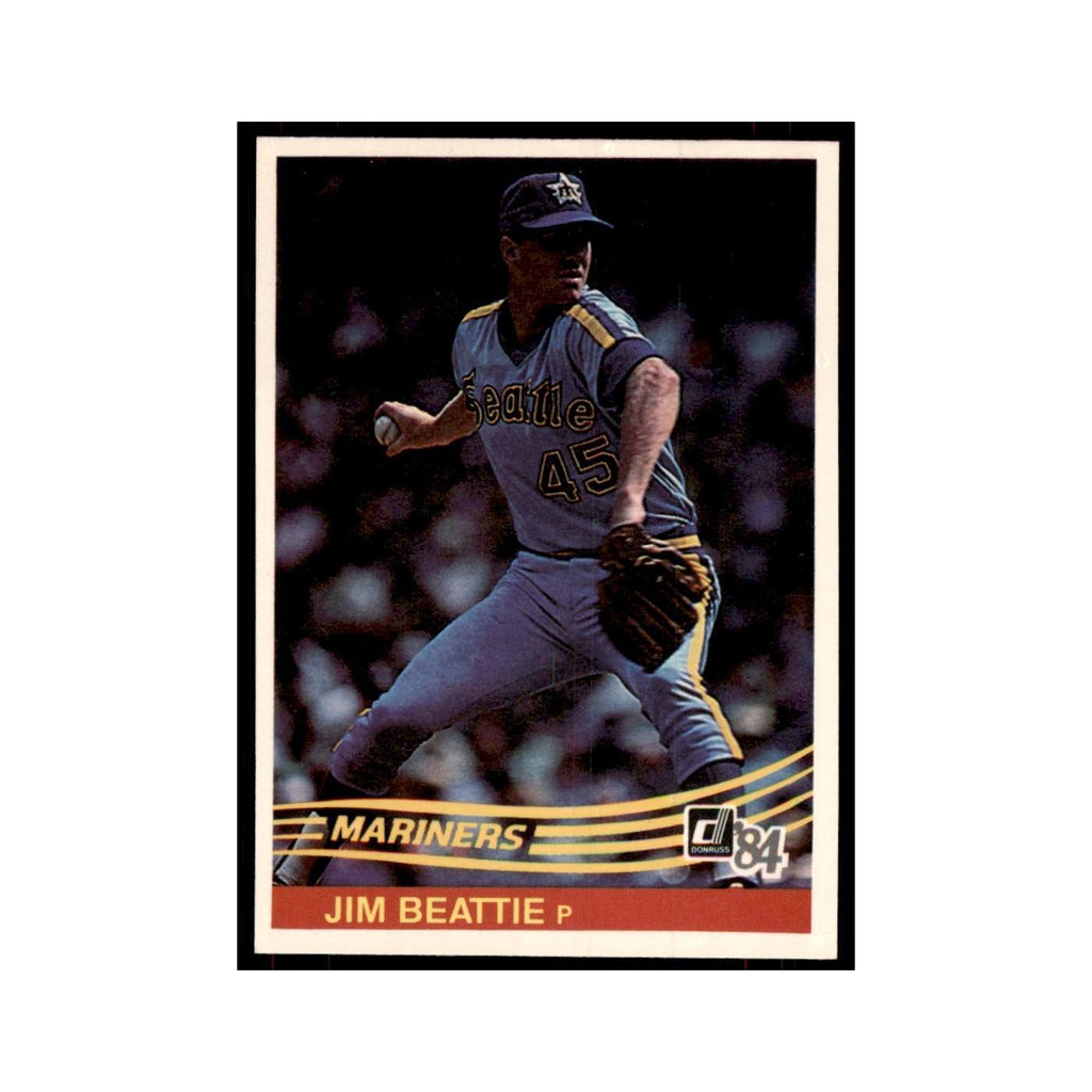 Jim Beattie 1984 Donruss #191 Seattle Mariners Baseball Card NM
