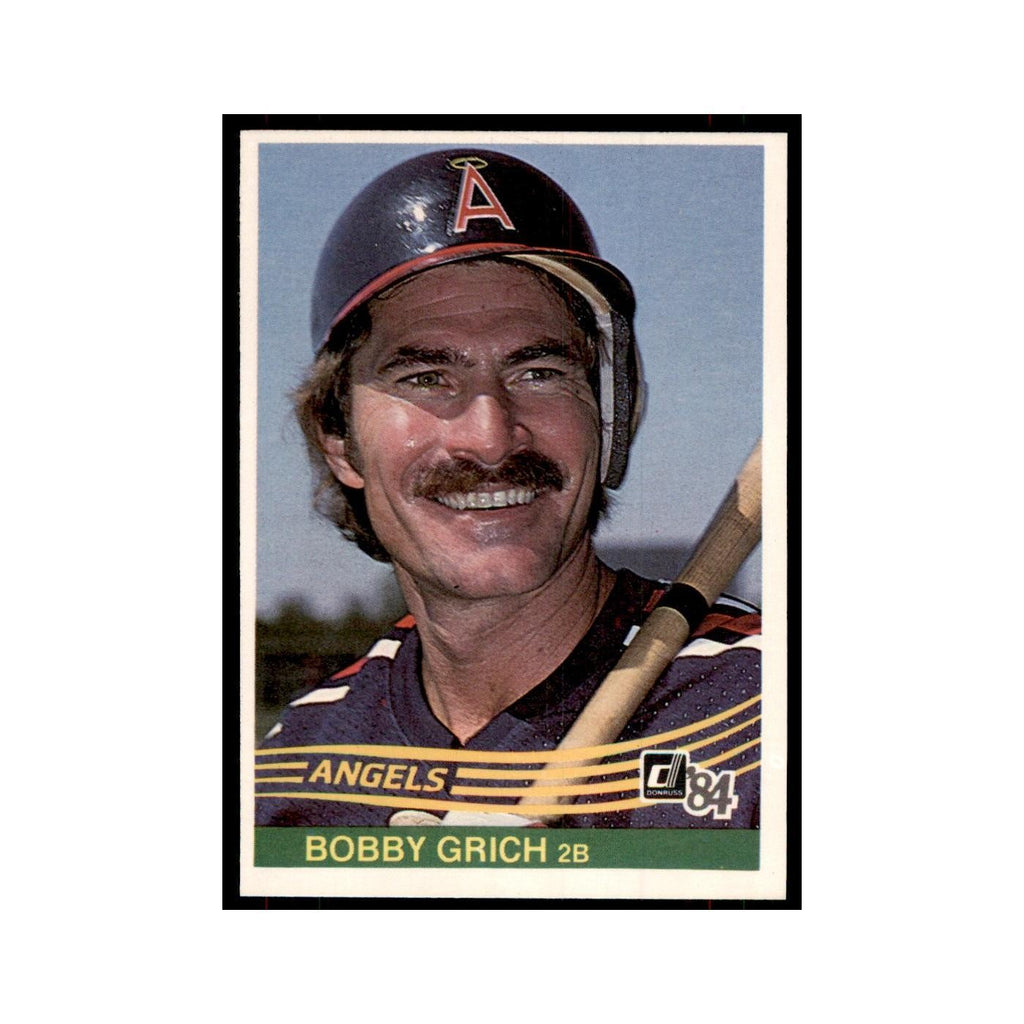 Bobby Grich 1984 Donruss #179 California Angels Baseball Card NM