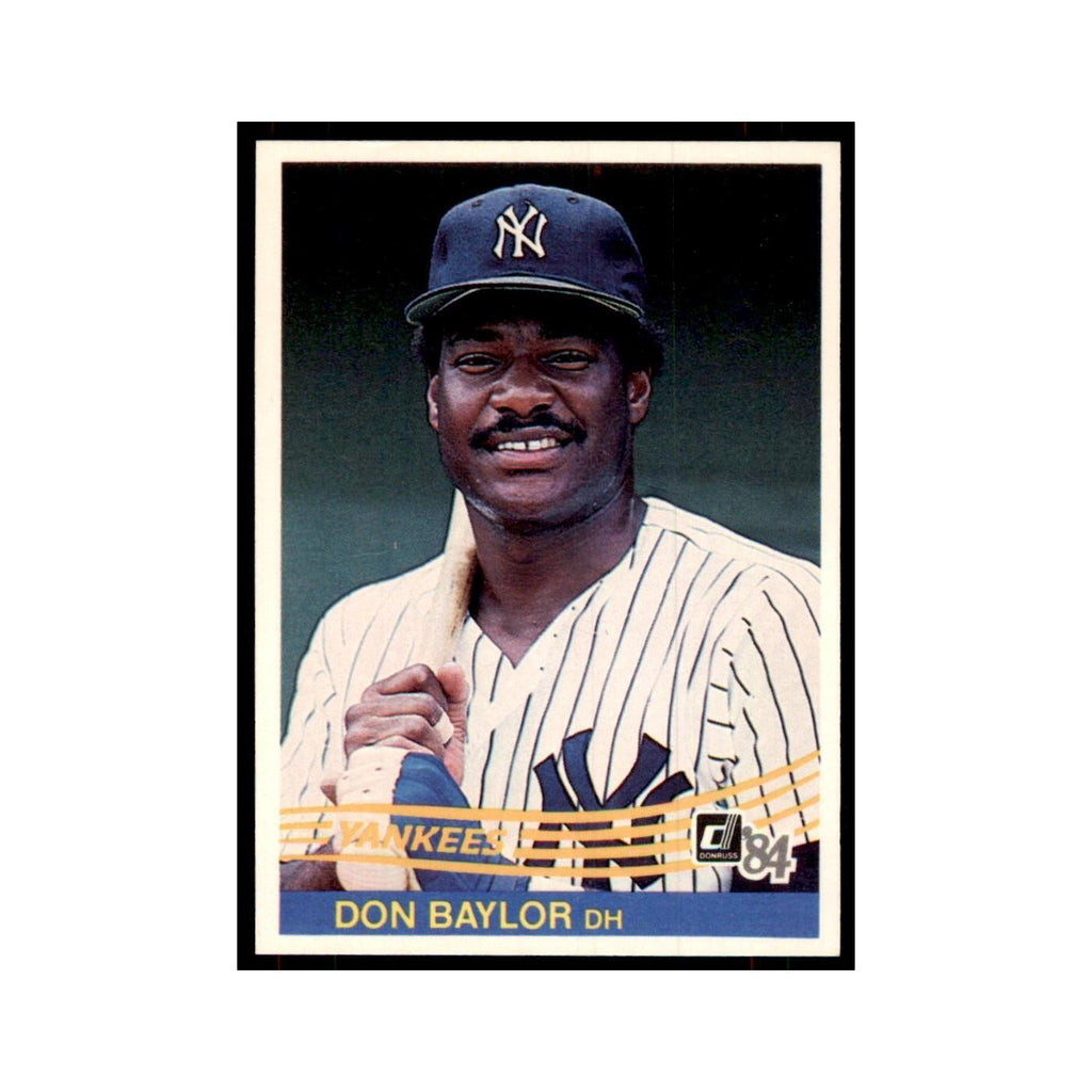 Don Baylor 1984 Donruss #152 New York Yankees Baseball Card NM