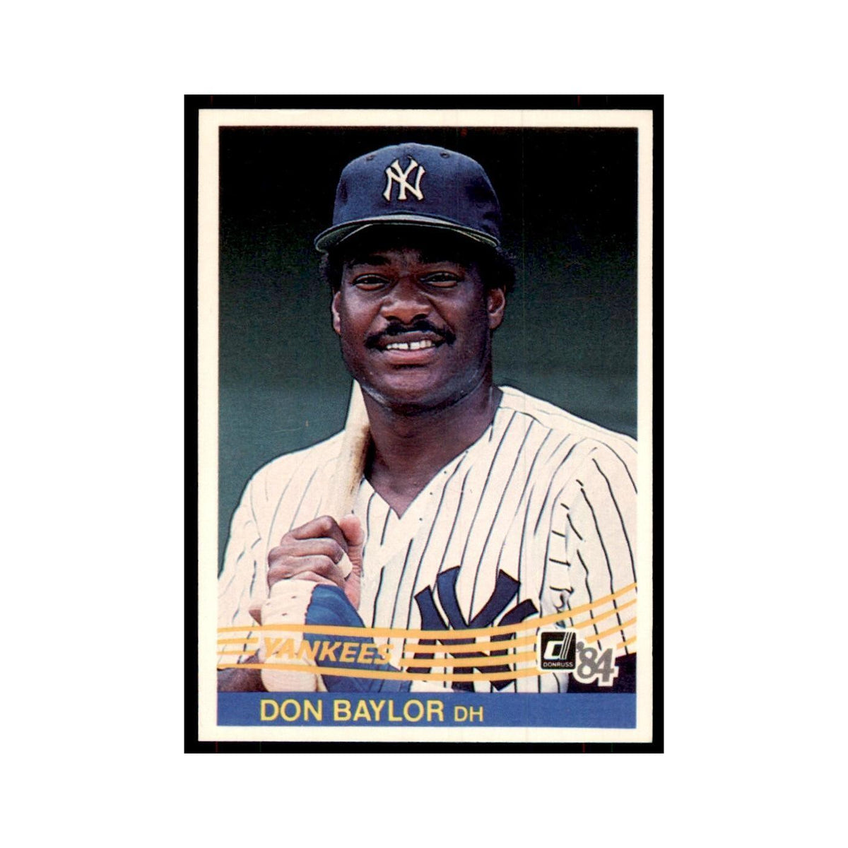 Don Baylor 1984 Donruss #152 New York Yankees Baseball Card NM