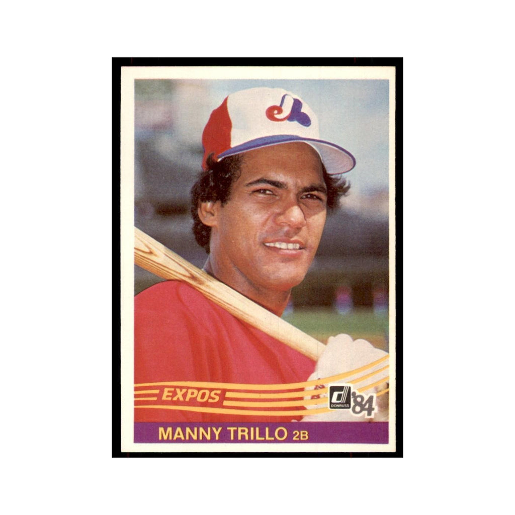 Manny Trillo 1984 Donruss #575 Montreal Expos Baseball Card NM