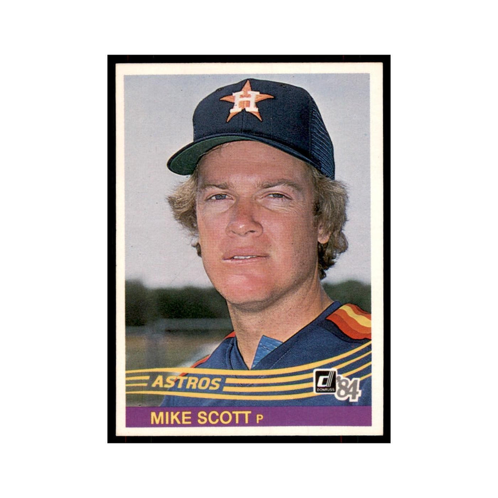 Mike Scott 1984 Donruss #136 Houston Astros Baseball Card NM