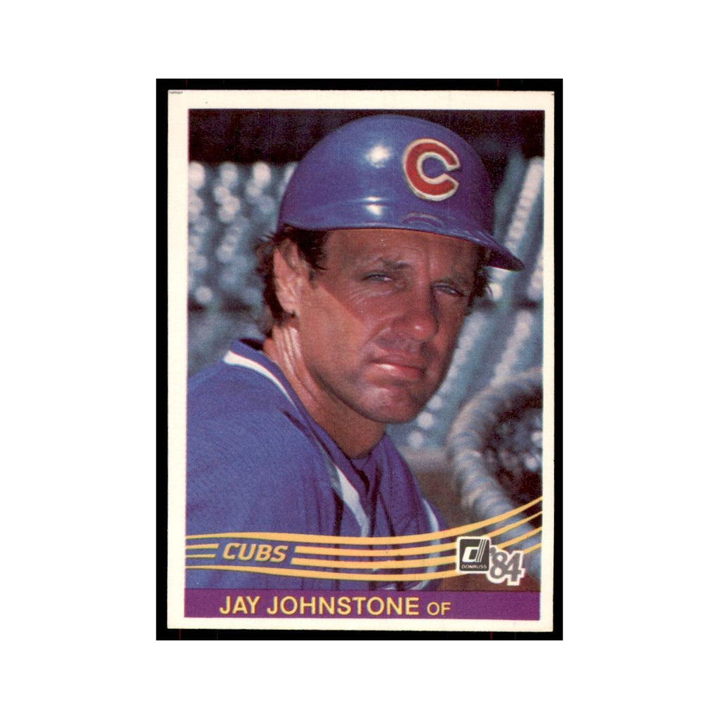 Jay Johnstone 1984 Donruss #540 Chicago Cubs Baseball Card NM