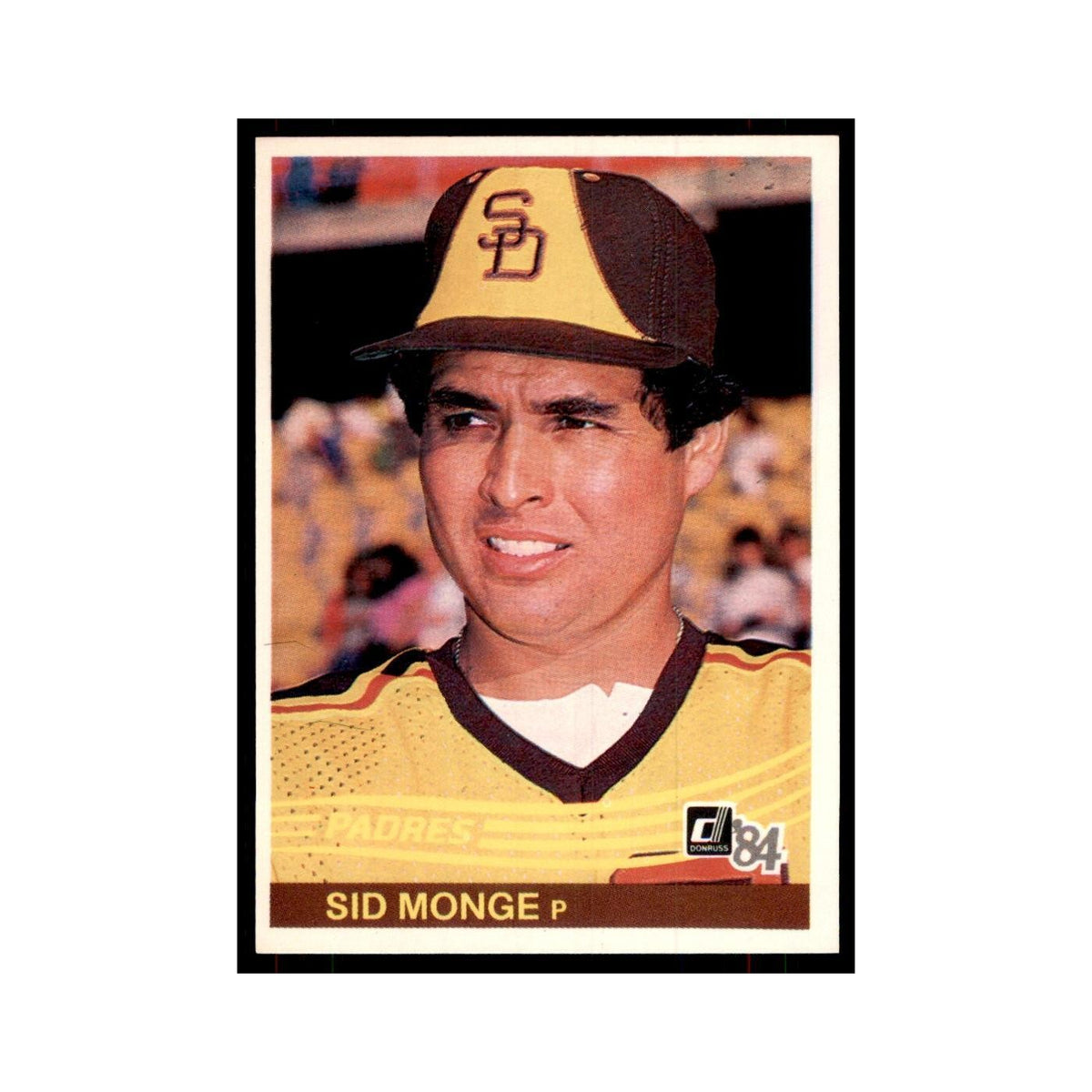 Sid Monge 1984 Donruss #139 San Diego Padres Baseball Card NM
