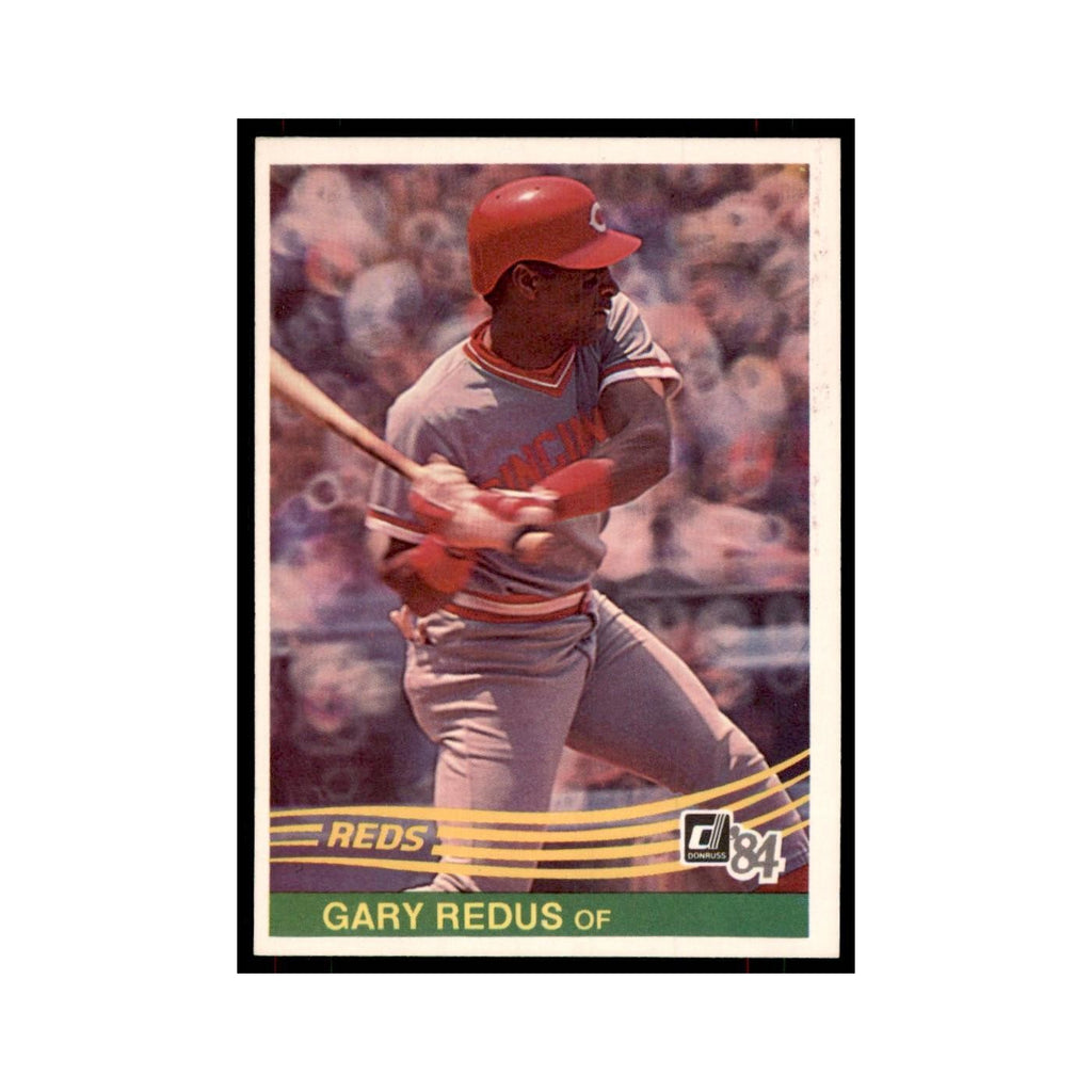 Gary Redus Rookie 1984 Donruss #184 Cincinnati Reds Baseball Card NM
