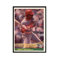 Gary Redus Rookie 1984 Donruss #184 Cincinnati Reds Baseball Card NM
