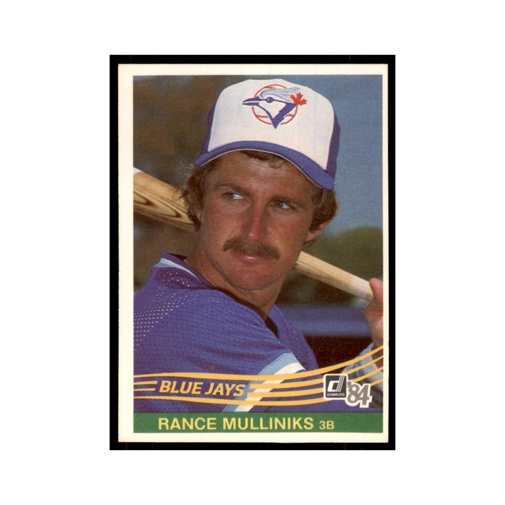 Rance Mulliniks 1984 Donruss #584 Toronto Blue Jays Baseball Card NM