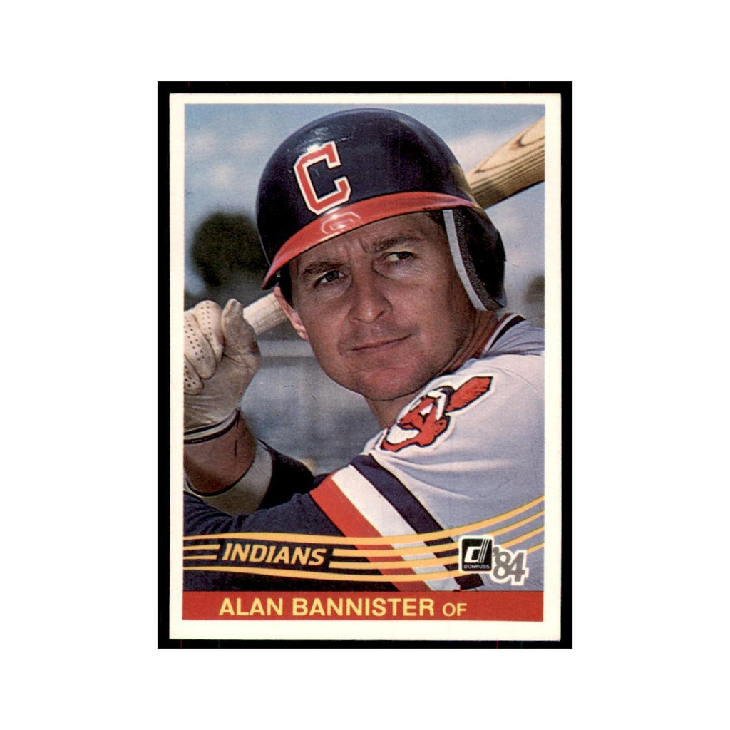 Alan Bannister 1984 Donruss #154 Cleveland Indians Baseball Card NM