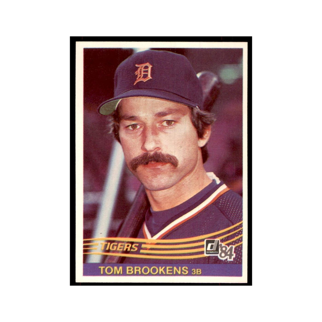 Tom Brookens 1984 Donruss #578 Detroit Tigers Baseball Card NM