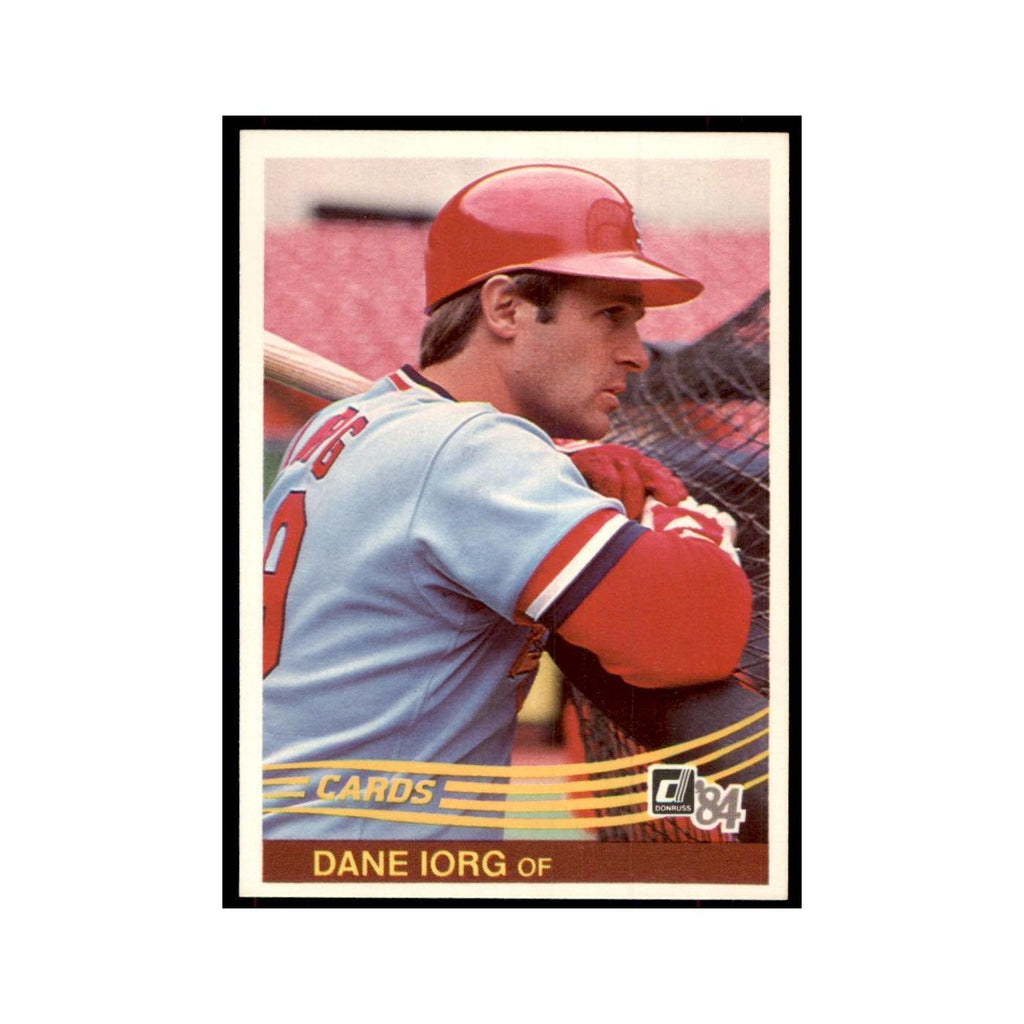 Dane Iorg 1984 Donruss #571 St. Louis Cardinals Baseball Card NM