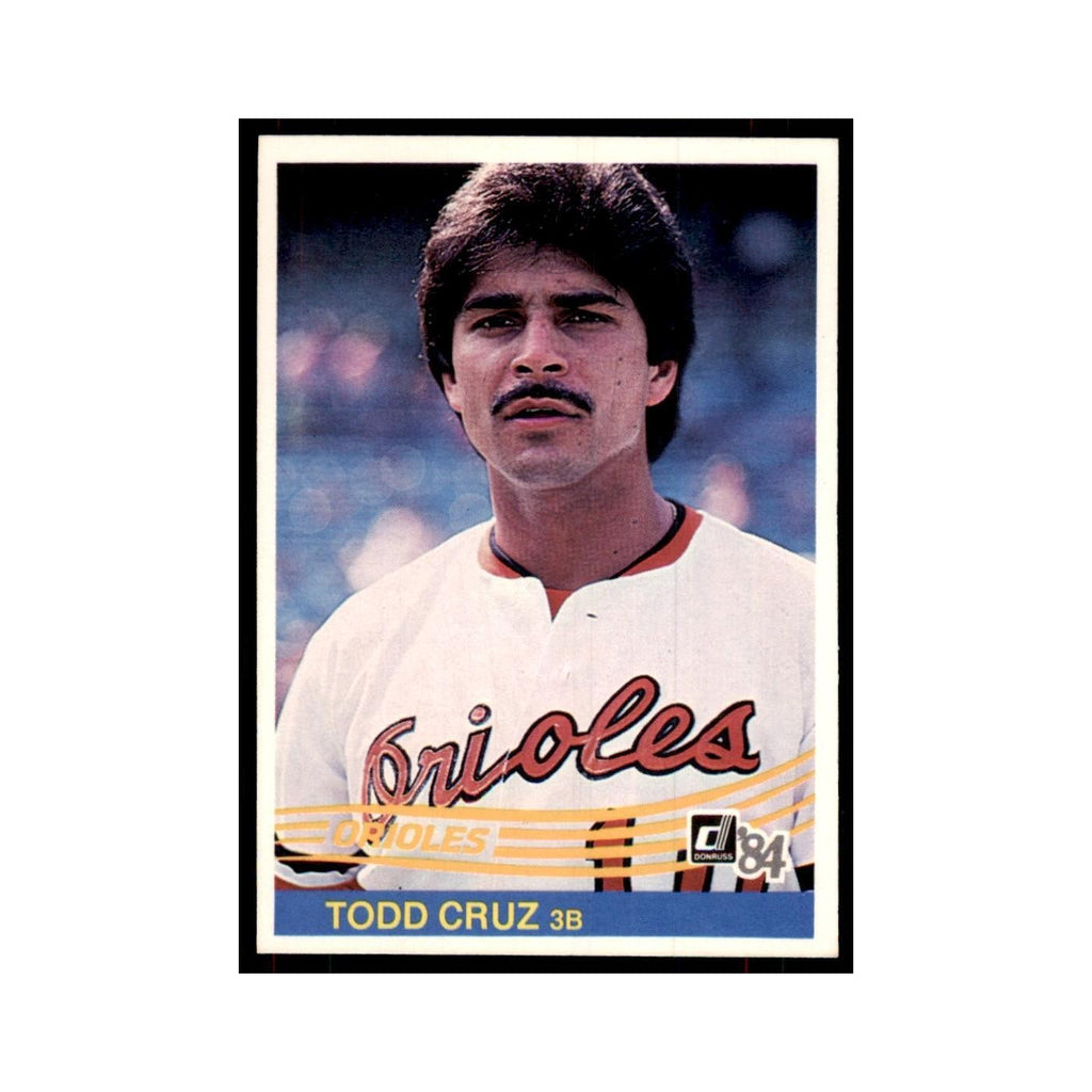 Todd Cruz 1984 Donruss #148 Baltimore Orioles Baseball Card NM