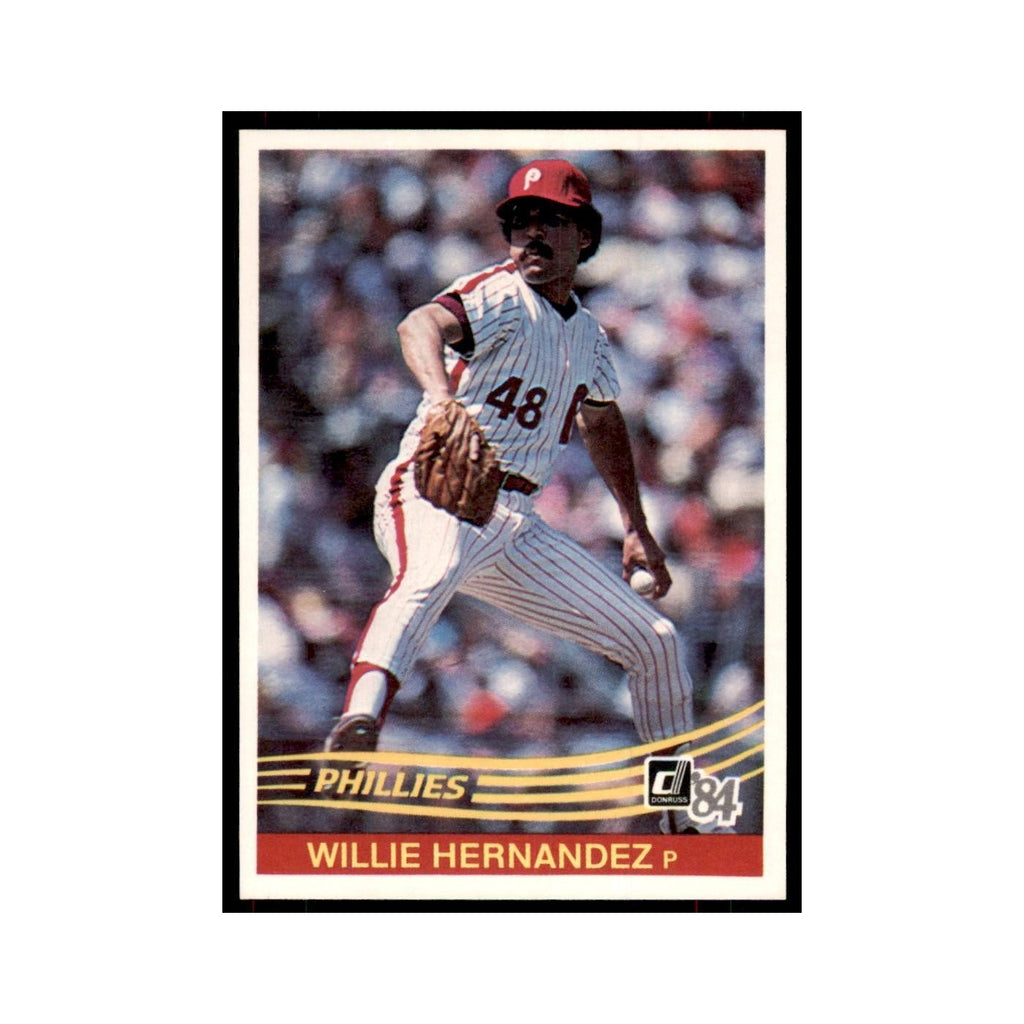 Willie Hernandez 1984 Donruss #163 Philadelphia Phillies Baseball Card NM