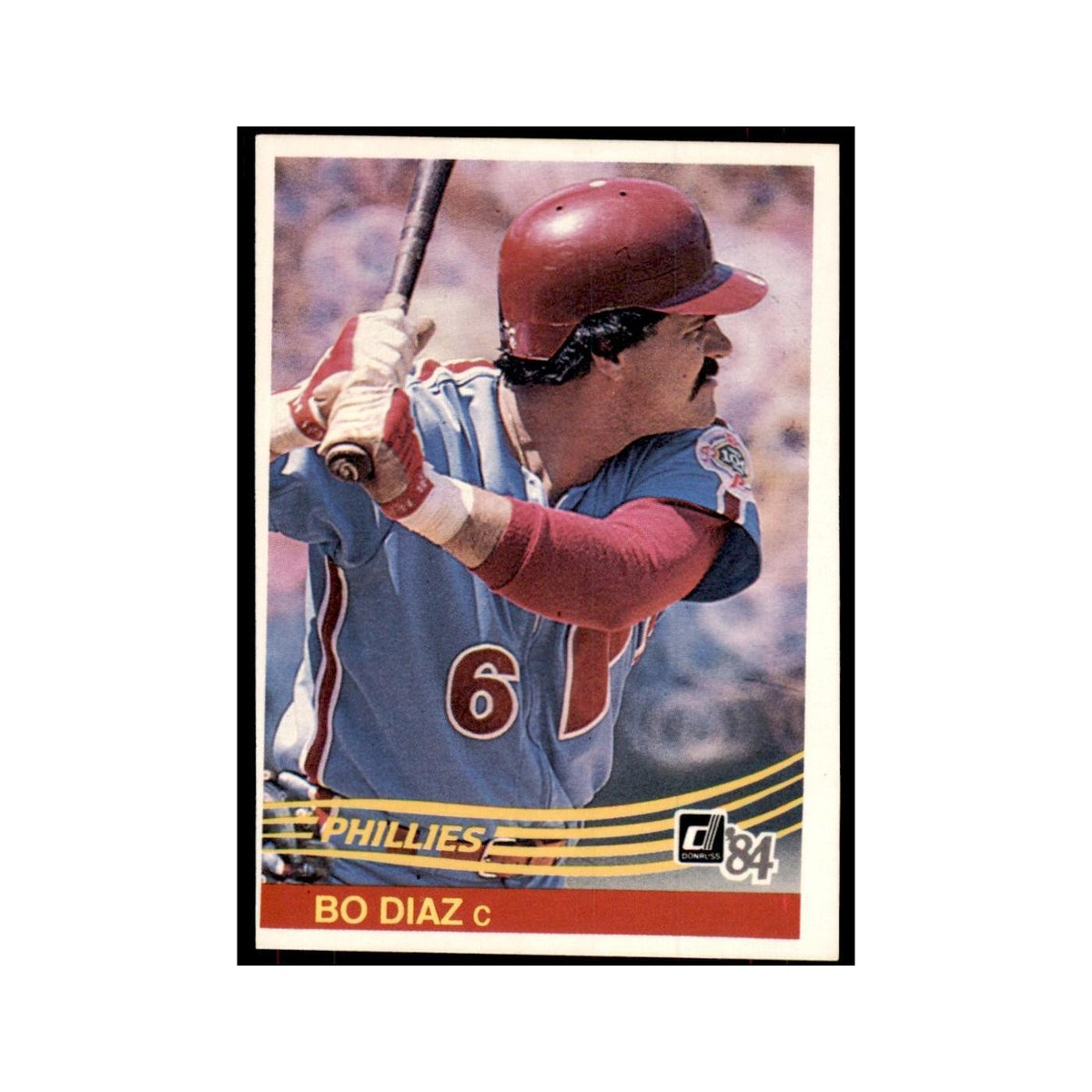 Bo Diaz 1984 Donruss #137 Philadelphia Phillies Baseball Card NM