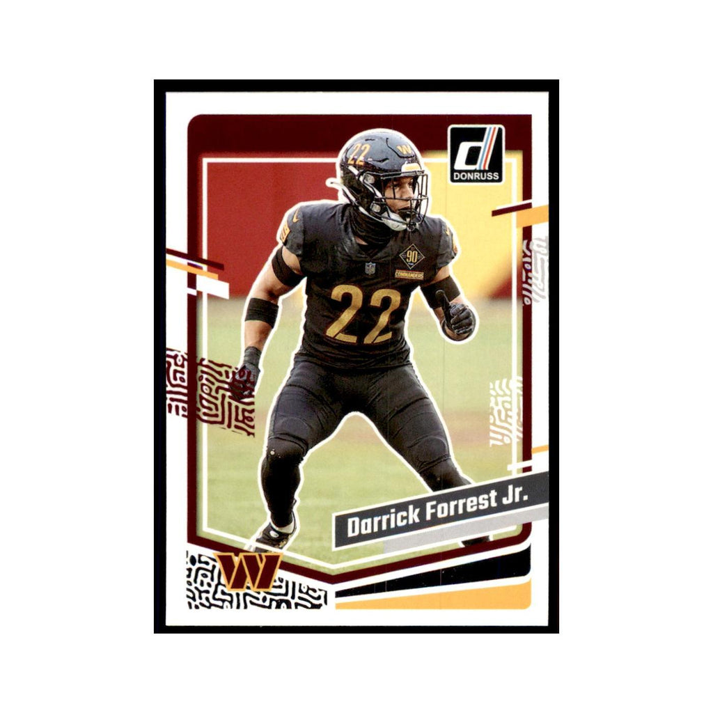 Darrick Forrest Jr. 2023 Donruss #296 Washington Commanders Football Card NM