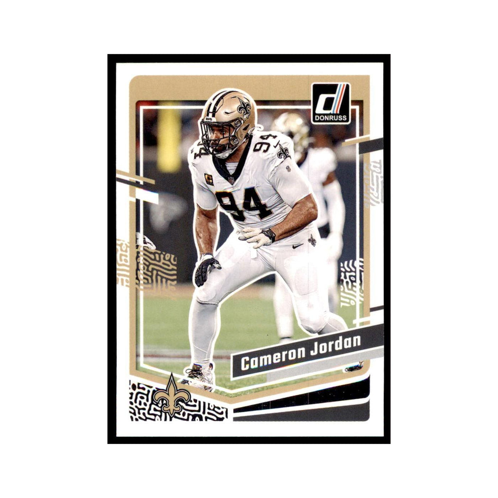 Cameron Jordan 2023 Donruss #211 New Orleans Saints Football Card NM