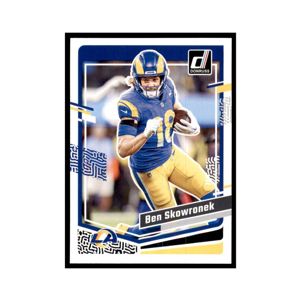 Ben Skowronek 2023 Donruss #163 Los Angeles Rams Football Card NM