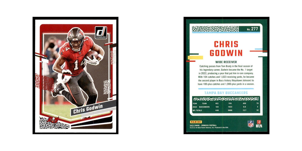 Chris Godwin 2023 Donruss #277 Tampa Bay Buccaneers Football Card NM