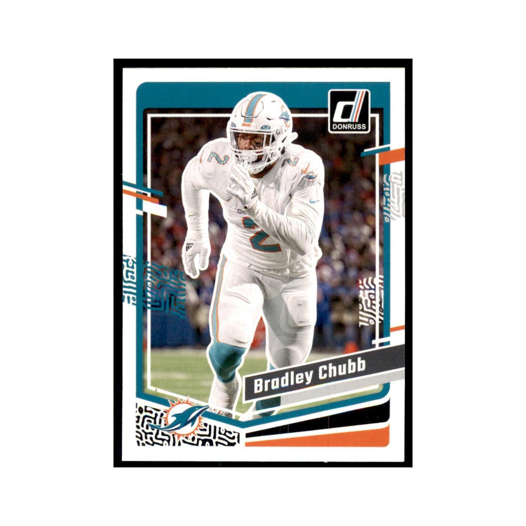 Bradley Chubb 2023 Donruss #186 Miami Dolphins Football Card NM
